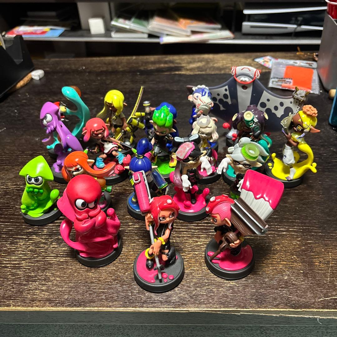 amiibo スプラトゥーン　セット　19種