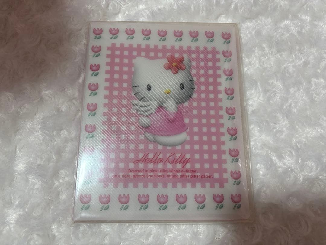 ハローキティ エンジェル レトロ ポストカード 写真 ファイル