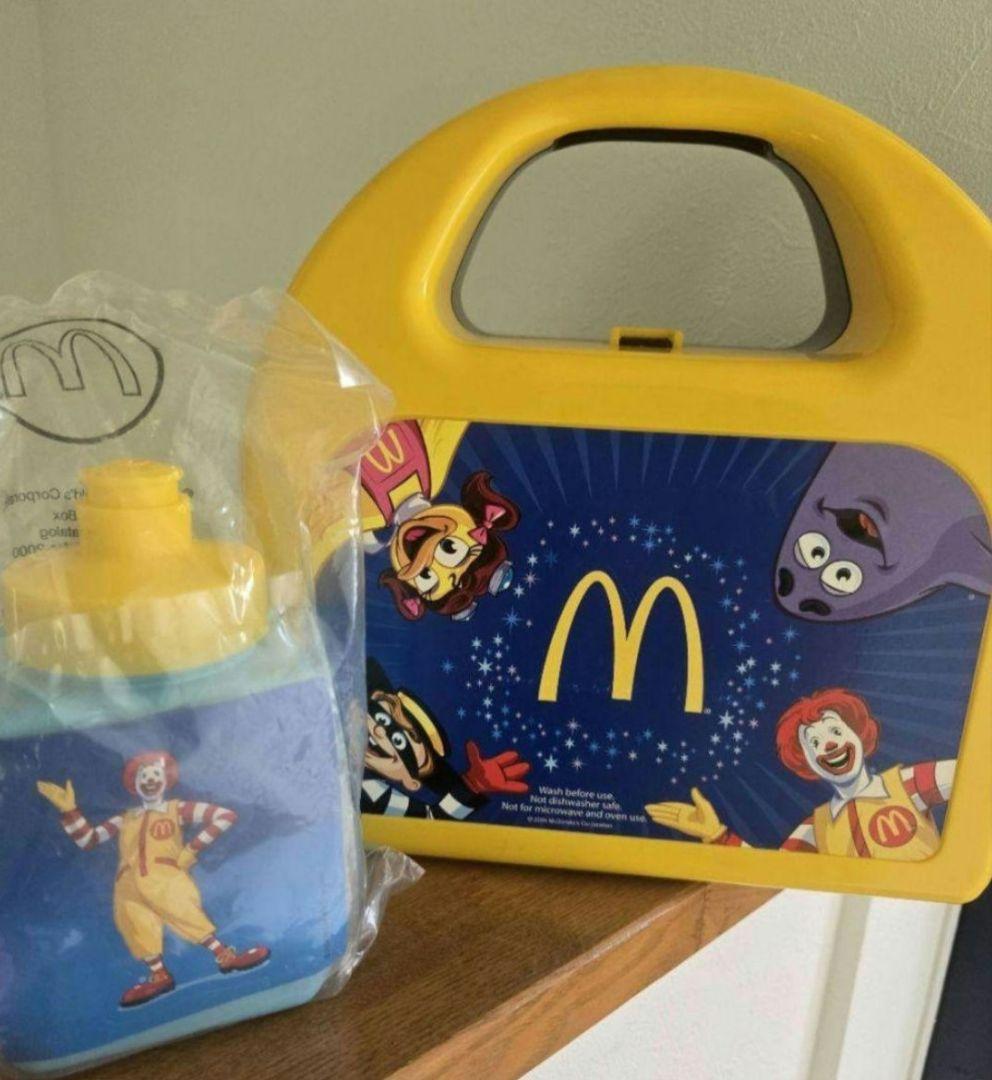マクドナルド ビンテージ 水筒付 ランチボックス ロナルド グリマス バーディ