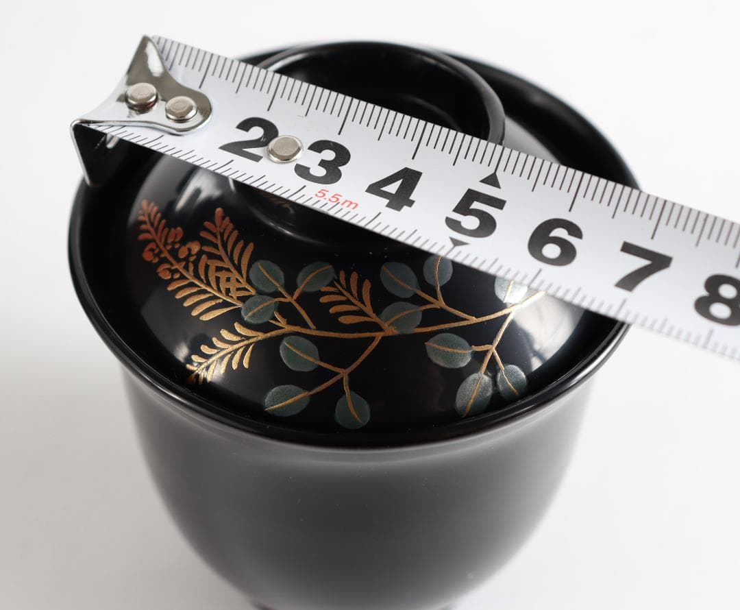 と*と様 輪島塗 塗師 清斉 吸物椀 五客 共箱 茶道具懐石膳会席