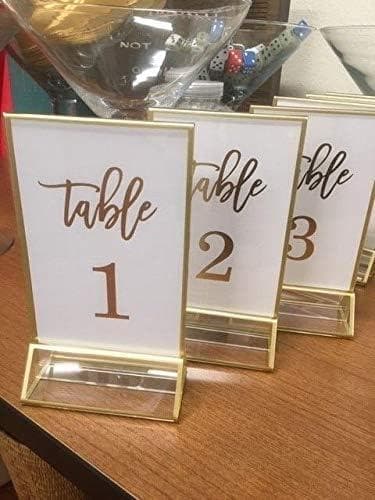 ゴールドサインホルダー 12パック 5x7 12Pack 237K865