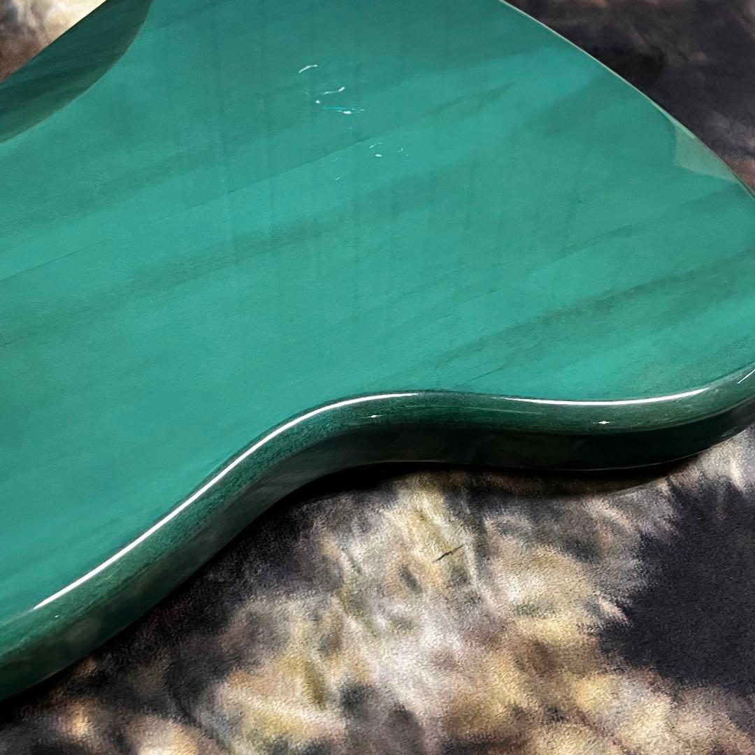 フォトジェニック ジャズベース シースルーグリーン 管AE