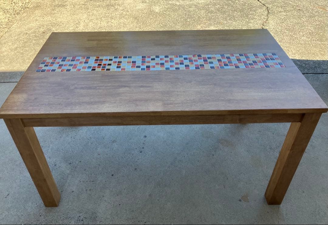 【junjun様】大川家具 TESTA ダイニングテーブル 1350