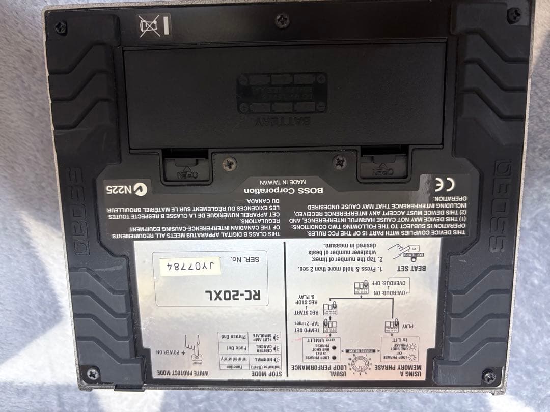 【meimei】BOSS RC-20XL ルーパーエフェクター