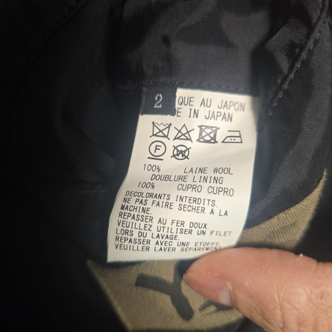 ヨウジヤマモト ギャバドクターコート サイズ2番