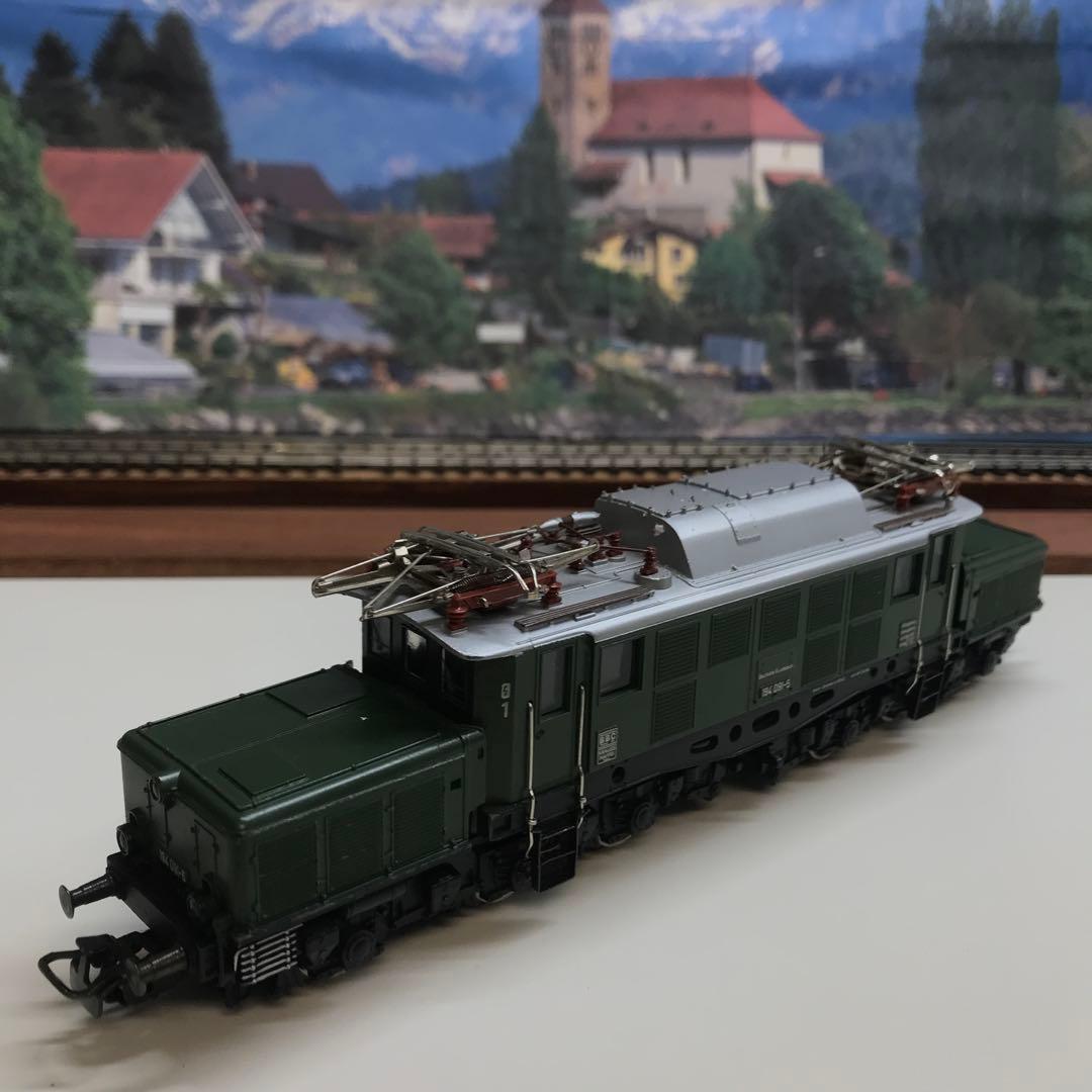 メルクリン HO 3022 大型貨物列車用電気機関庫 クロコダイル 稼動品 美品