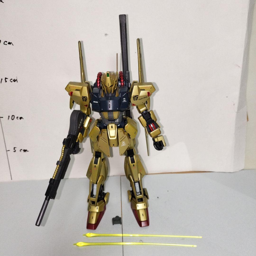 MG 1/100 百式 ver2.0 塗装完成品 ガンプラ Zガンダム クワトロ
