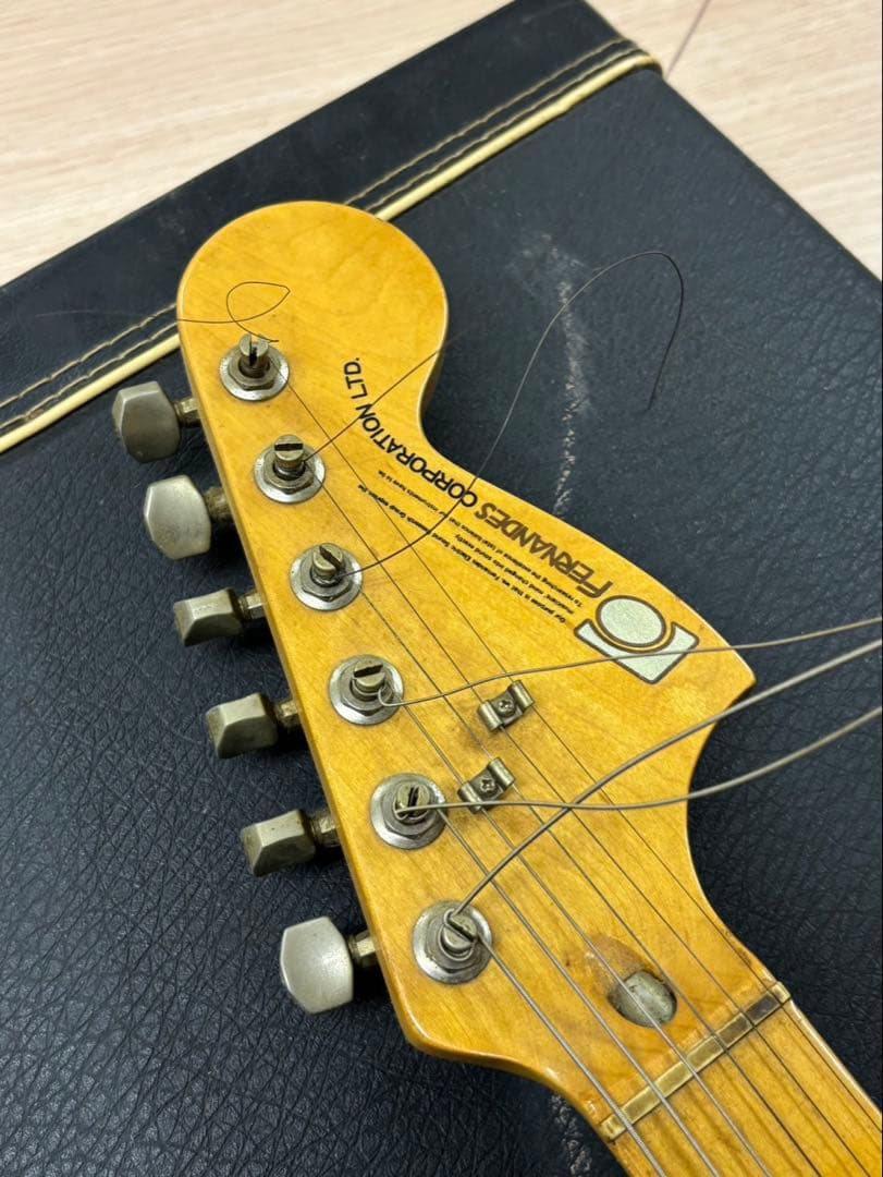 【週末限定】 希少 石ロゴFERNANDES ストラトタイプ ジャパンビンテージ