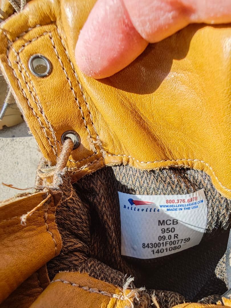 BELLEVILLE GORE-TEX MCB 950 コンバットハイカー