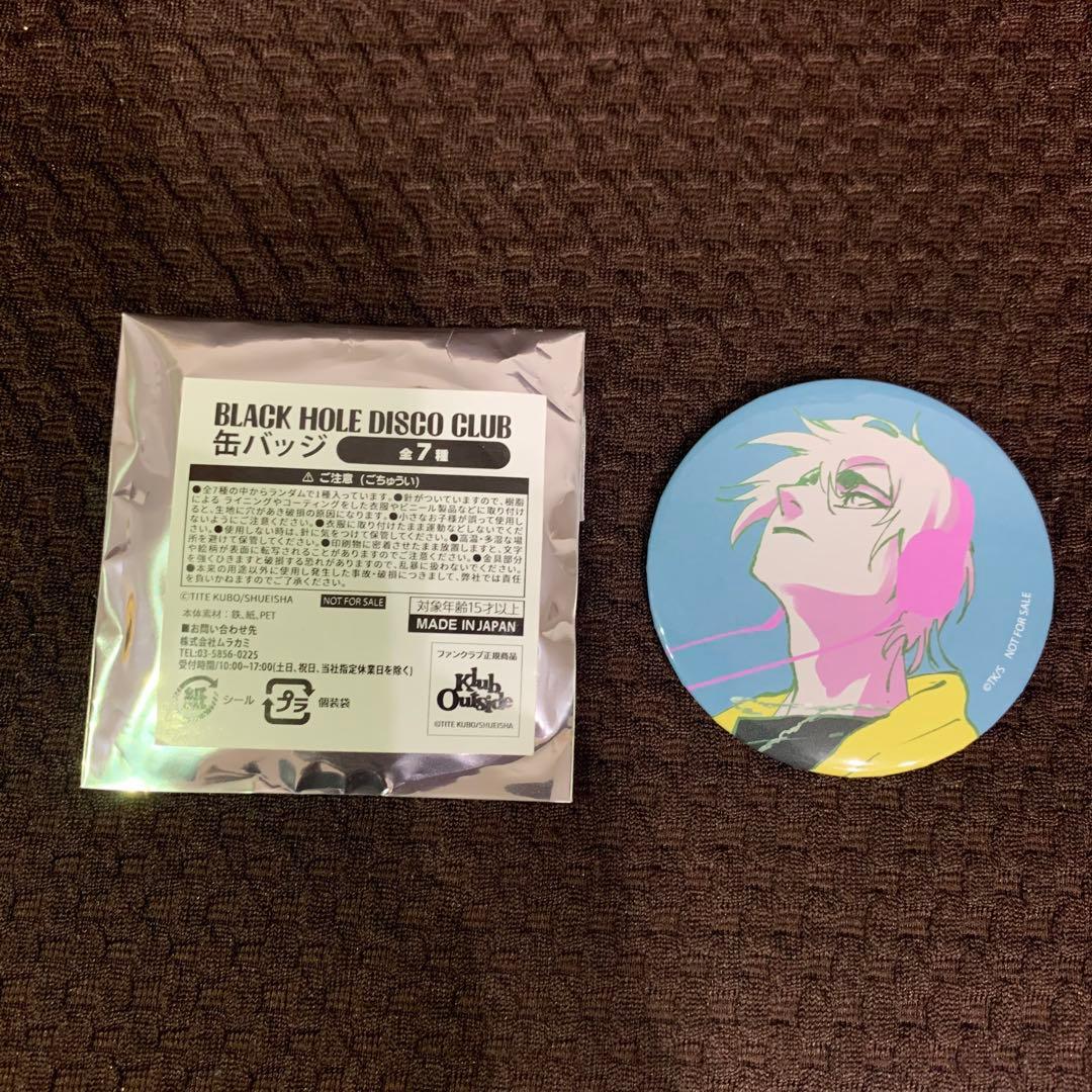 BLEACH BHDC DISCO おにぎりファンクラブ 缶バッジ 全7種セット