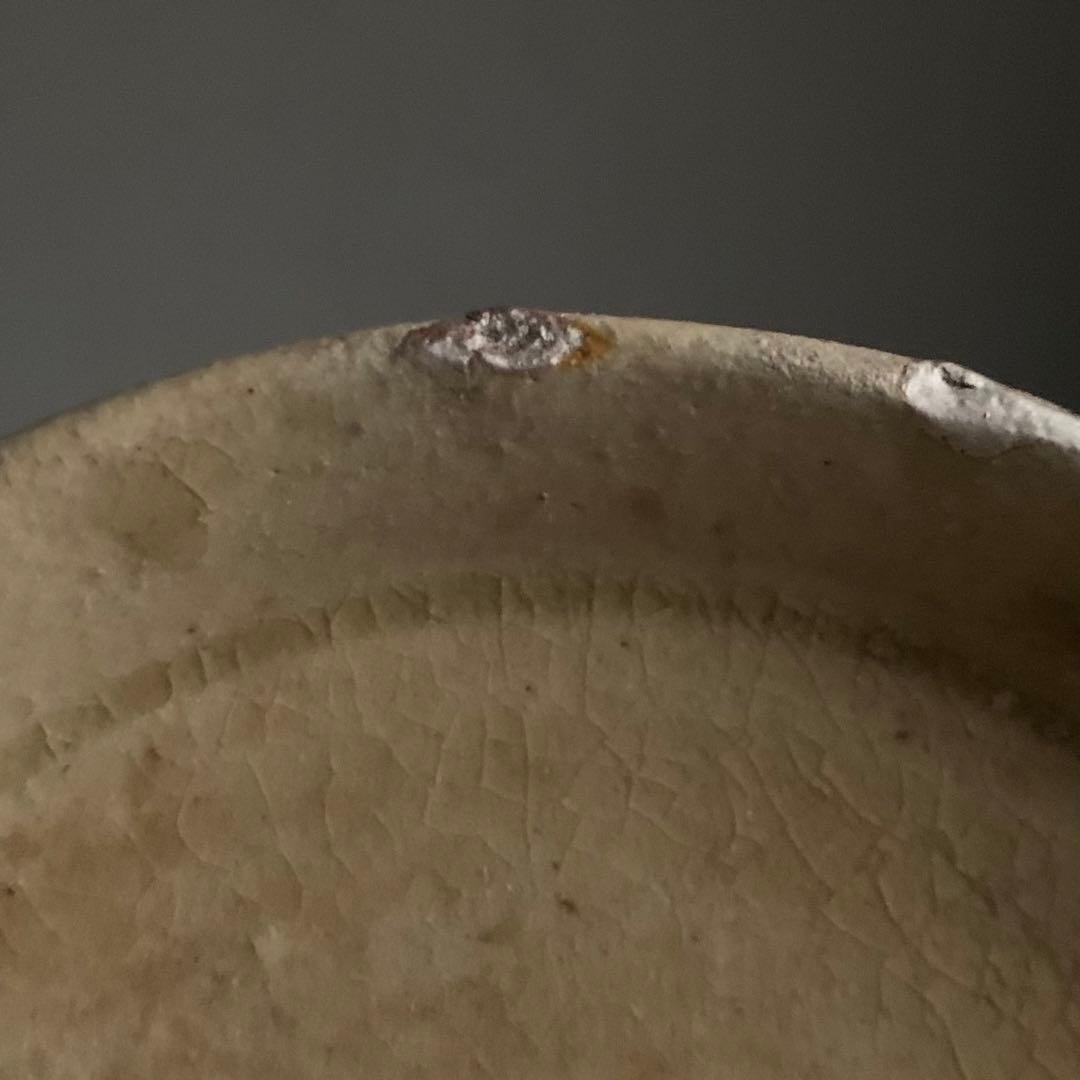 美濃 美濃型紙絵付け 小皿 平盃 酒器 古美術 古道具 アンティーク