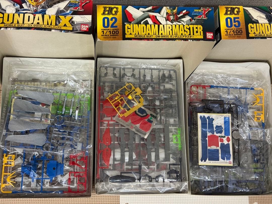 HG 1/100 ガンダムX 6体セット 新品 未使用