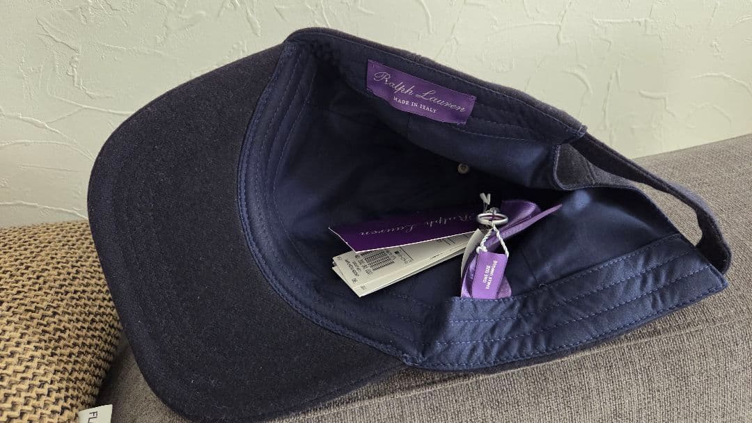 ラルフローレンのベースボールキャップ
