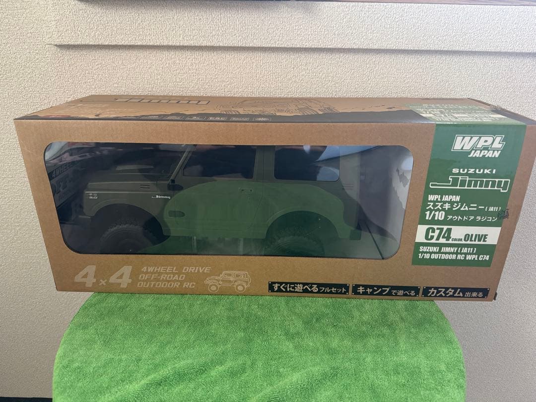 WPL JAPAN Suzuki Jimny C74 限定ステッカー付き