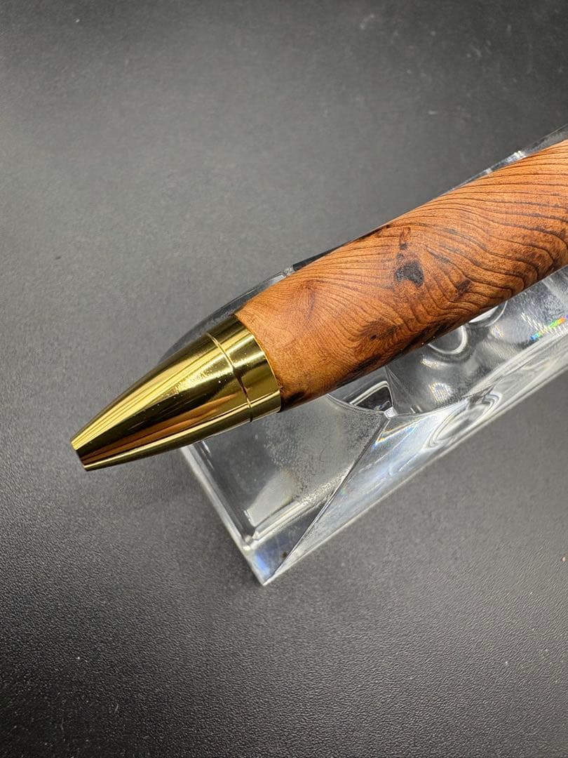 523極上　屋久杉　泡瘤　木軸シャーペン　ボールペン