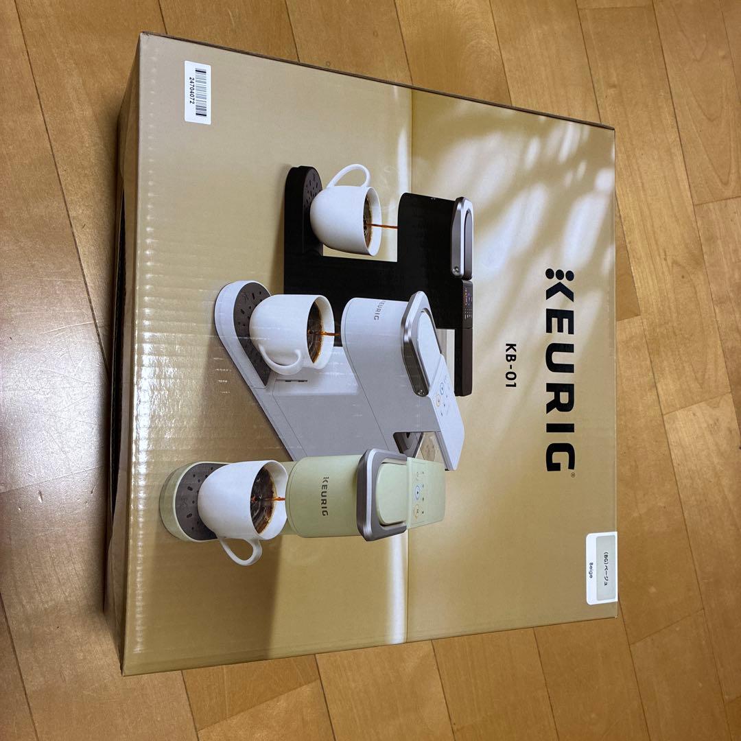 新品、未開封。定価15400円。Keurig K-01 コーヒーメーカー