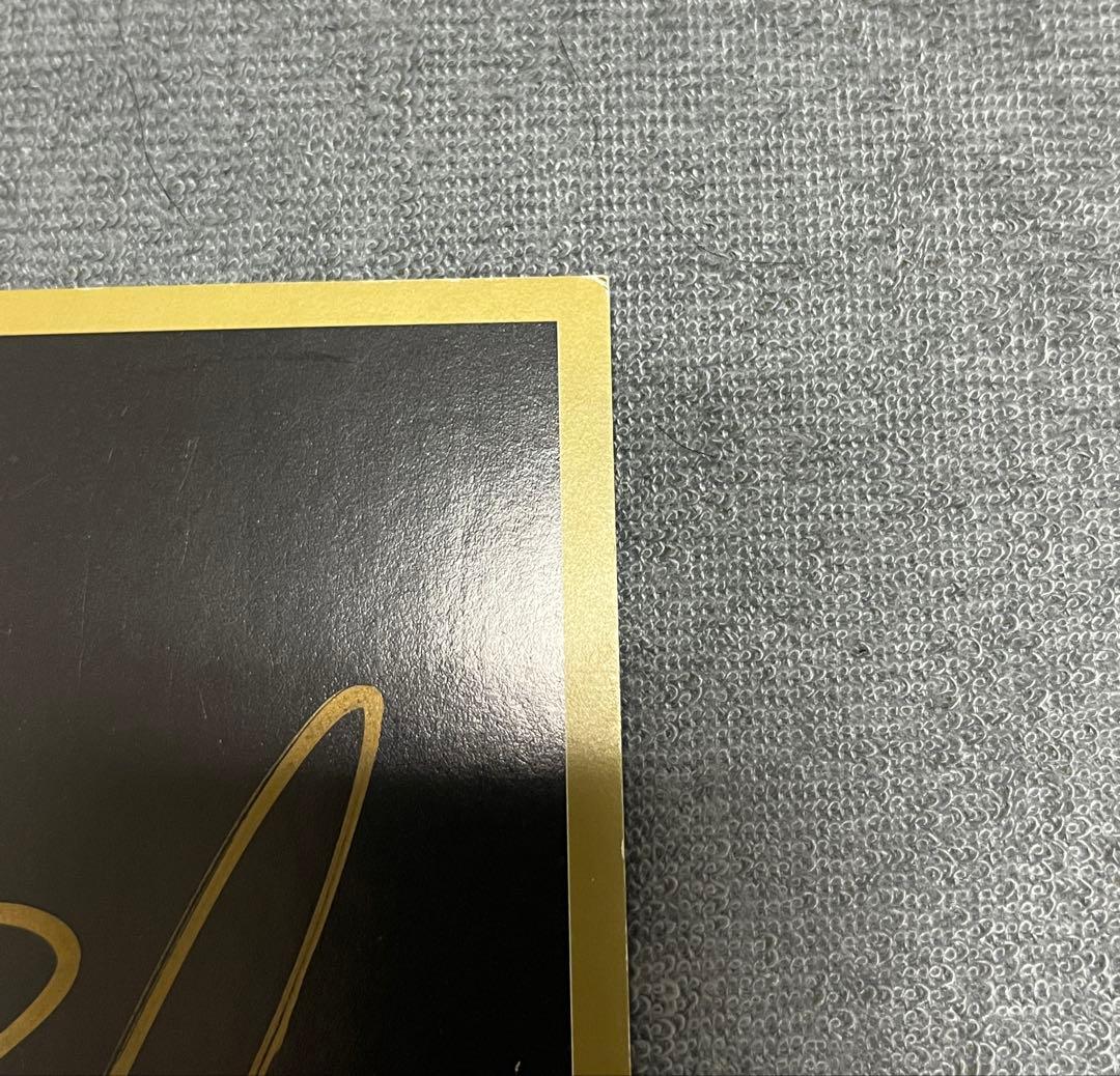 氷室京介 直筆サイン色紙 20th anniver. JUST MOVIN ON