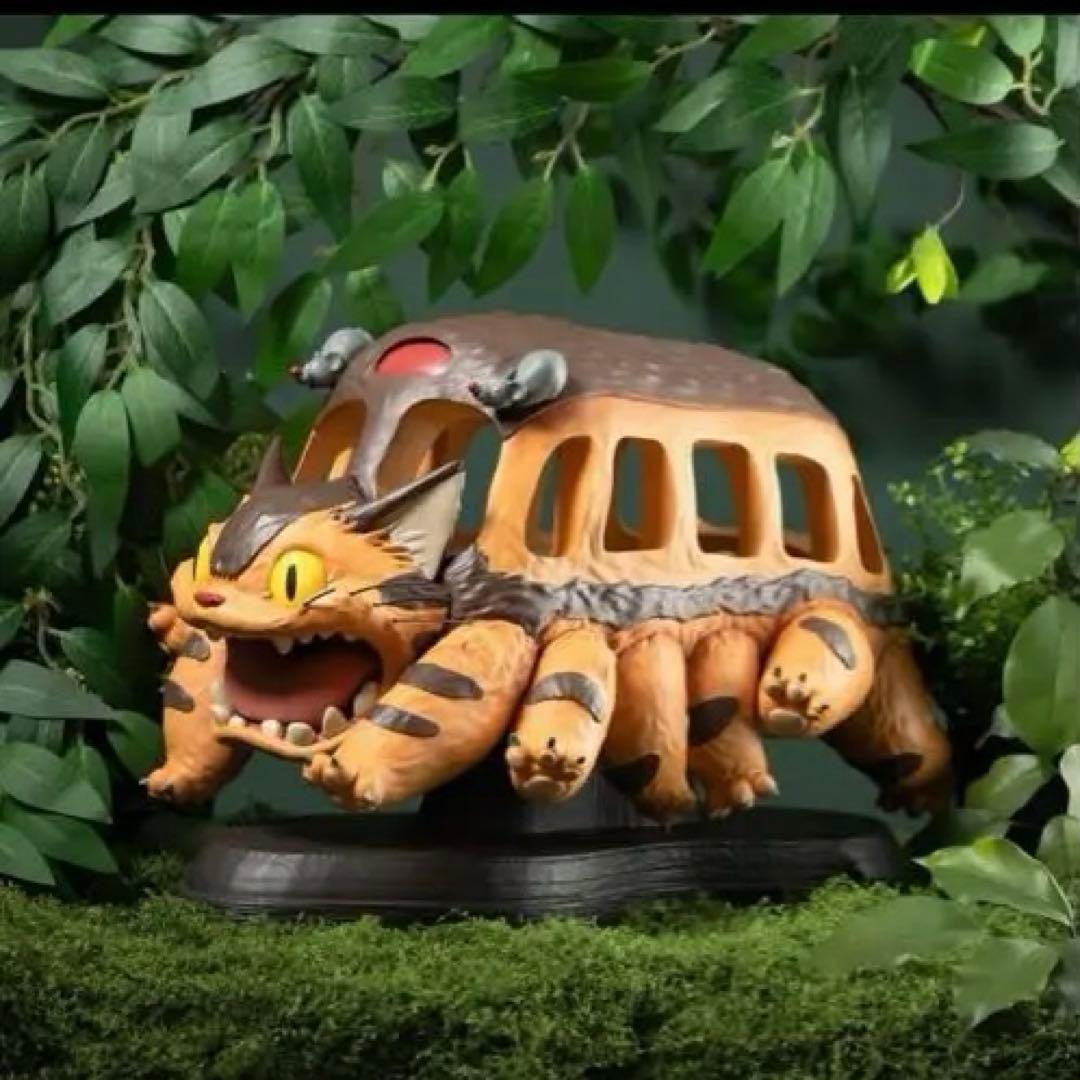 となりのトトロ ネコバス み〜つけた！ スタチュー　ジブリ　フィギュア　ジオラマ