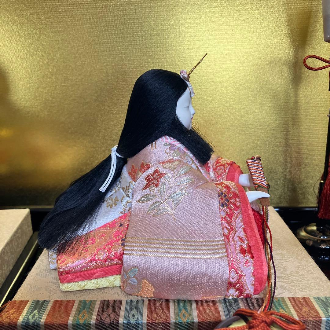 美品 愛らしい雛人形 真多呂の瑞花雛