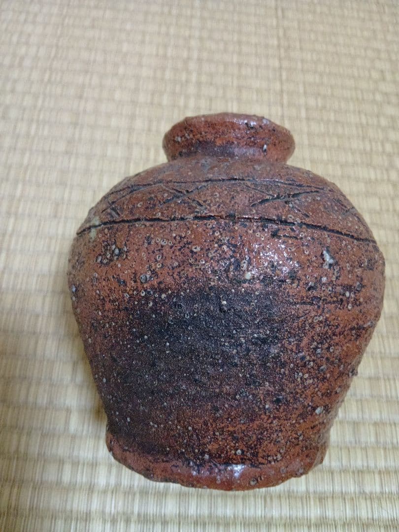 骨董品　壺　希少　未使用　極美品　小壺　陶器　工芸　陶芸