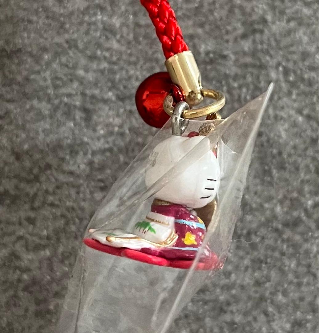 ご当地キティ　三重限定　根付け　2003年 新品未使用　伊勢　姫　着物　和服