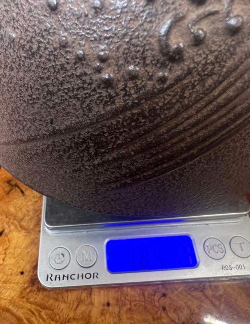 砂鉄　鉄瓶　美品　砂鉄刻印あり