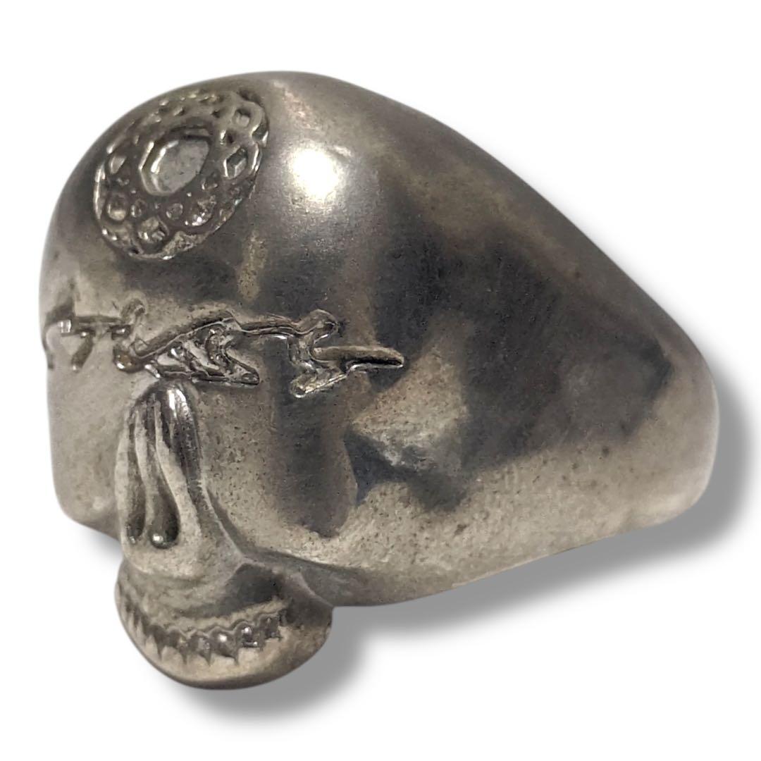 00s OLD STUSSY FUTURA スカルリング　スカル　激レア