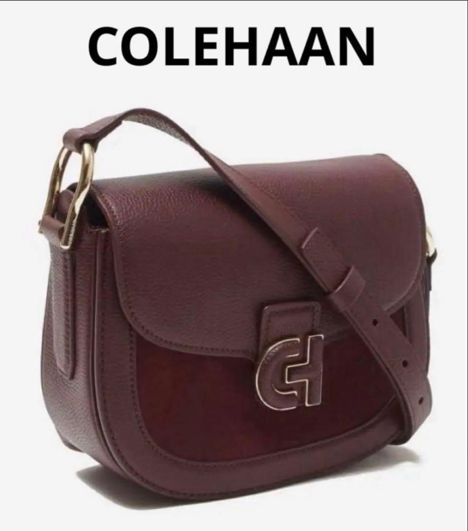 カナリア 新品未使用コールハーン　クラッシックミニサドルショルダーバッグ