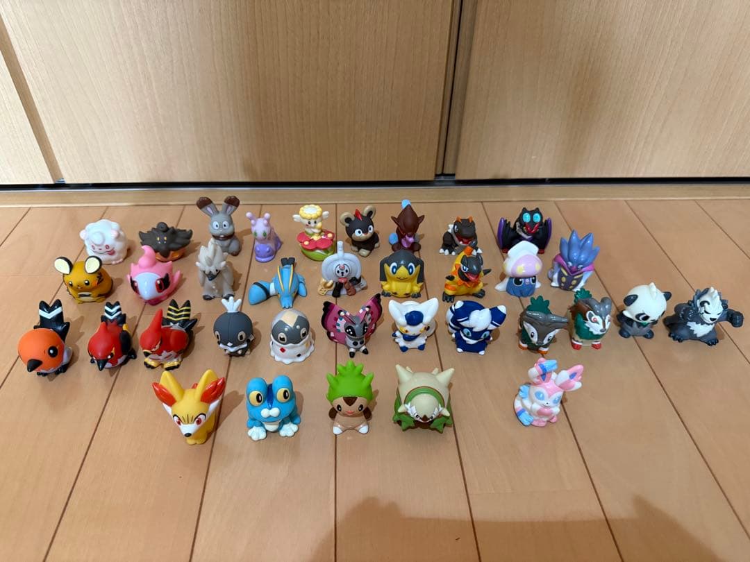 ポケモン 指人形 フィギュア まとめ売り 初代 約516体 ケッサクのすがた