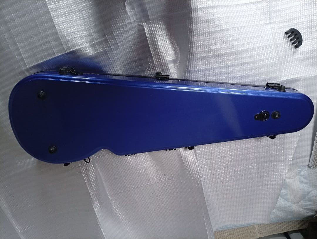 V alente バイオリンケース 　　　4/4サイズ ハードケース青色