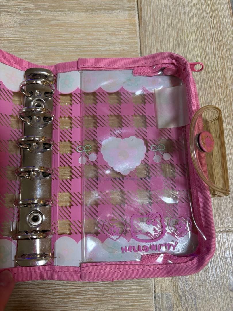 サンリオ　ハローキティ　バインダー　手帳　さくらんぼ　激レア　平成レトロ