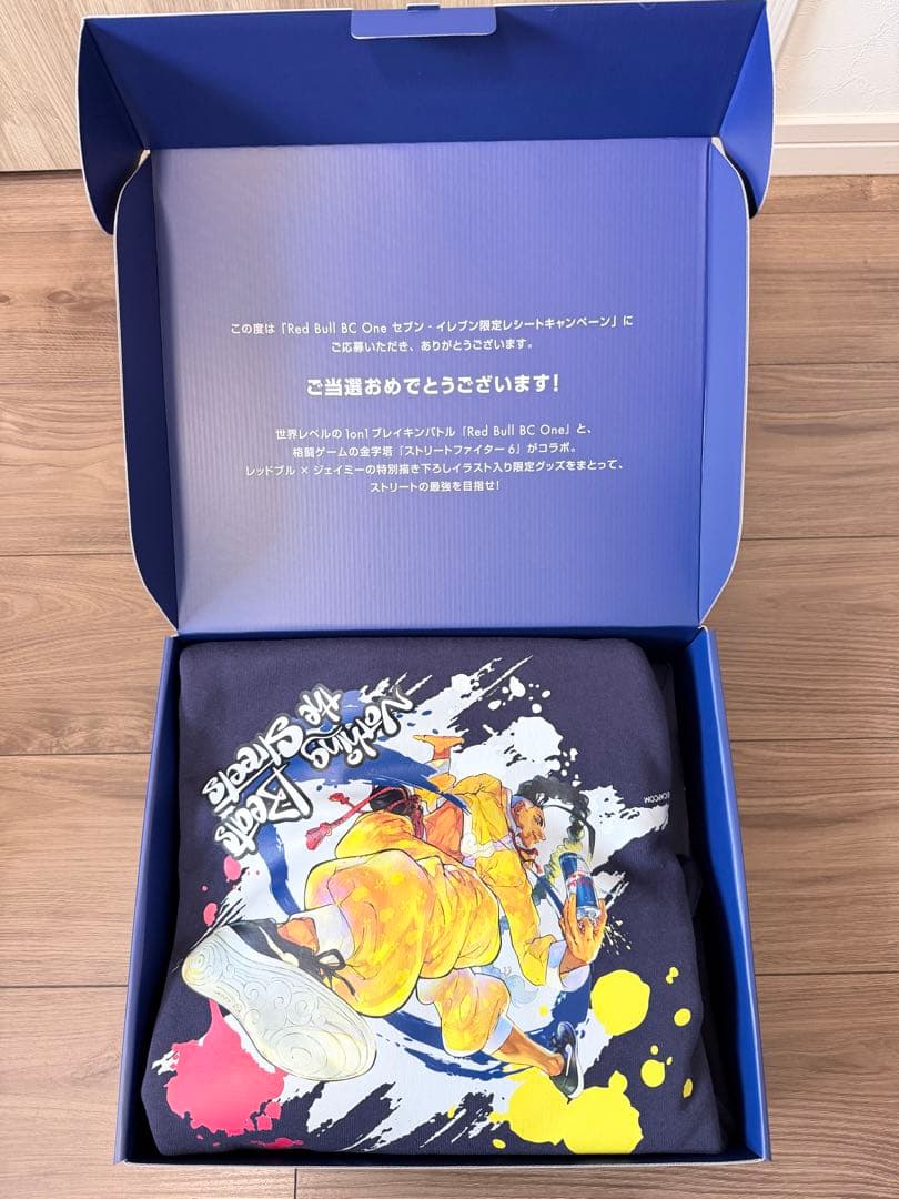 Red Bull BC One ストリートファイター6 コラボフーディー