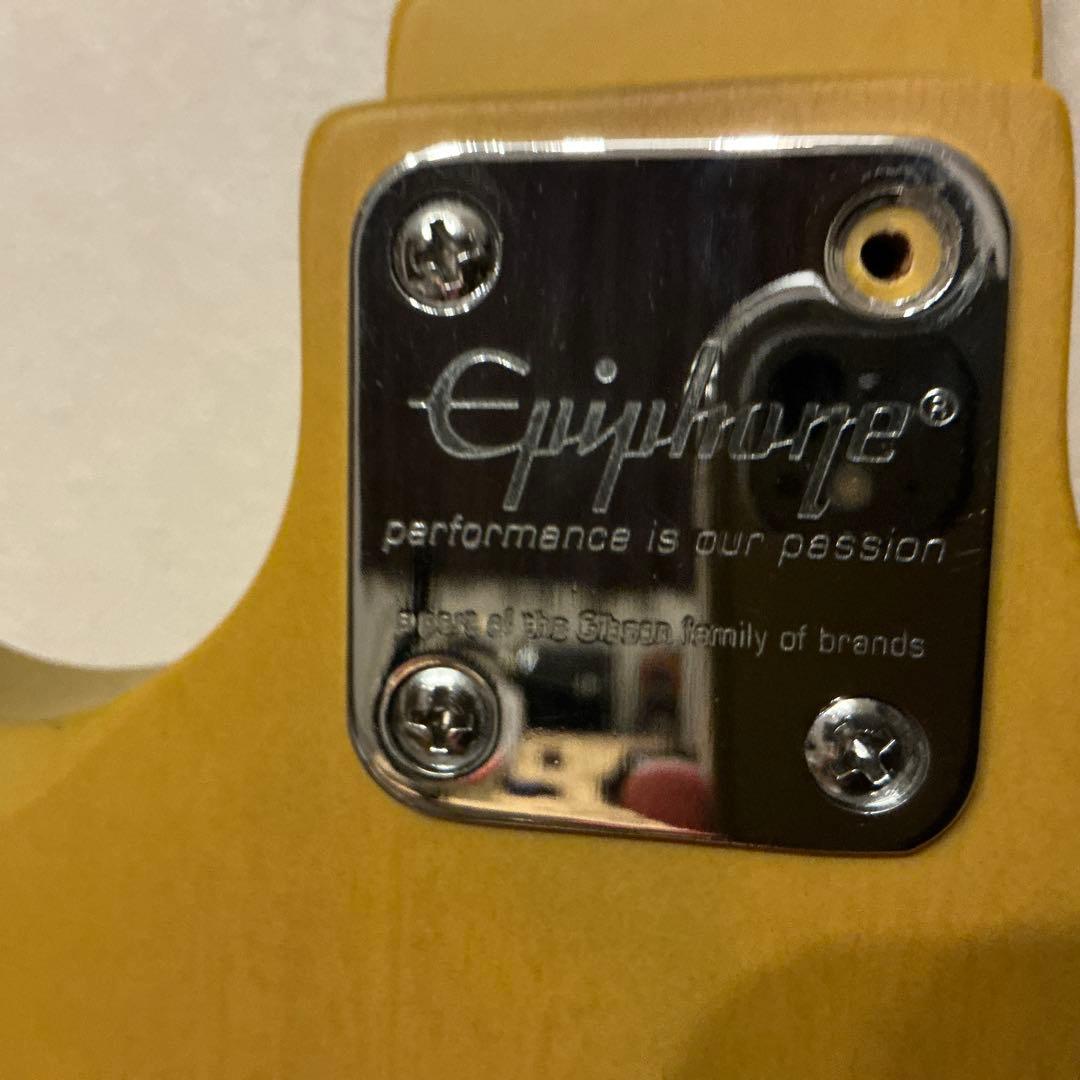 Epiphone SG Junior TVイエロー エピフォン 弦張変え対応