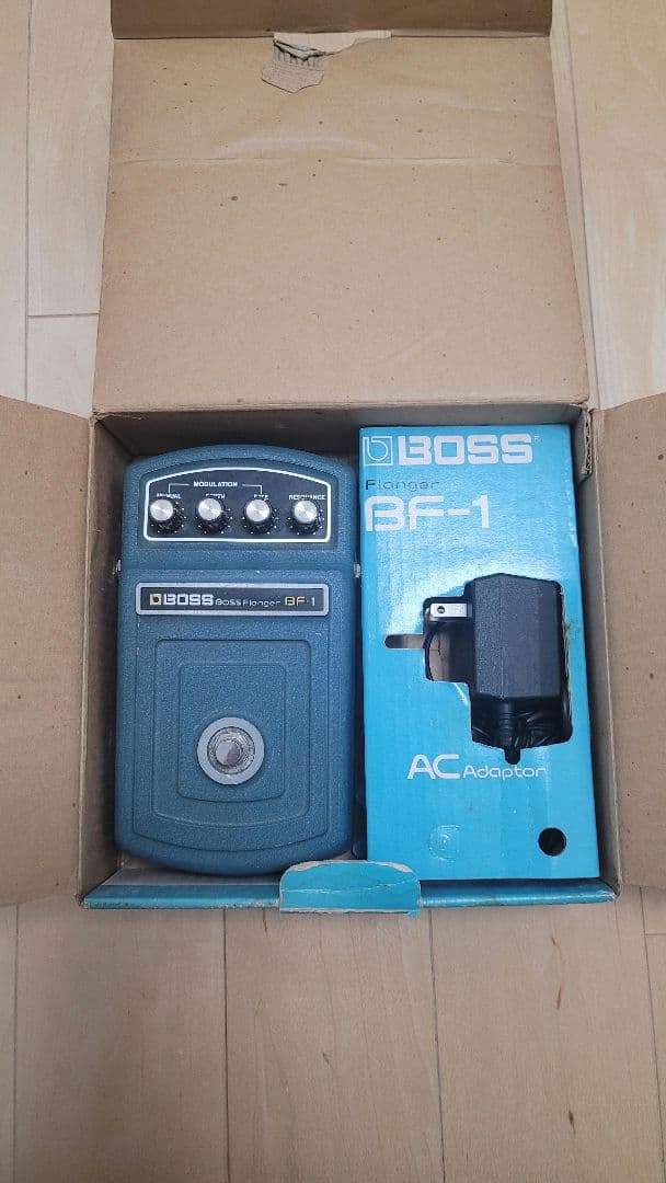 BOSS BF-1 エフェクター ACアダプター 箱付き