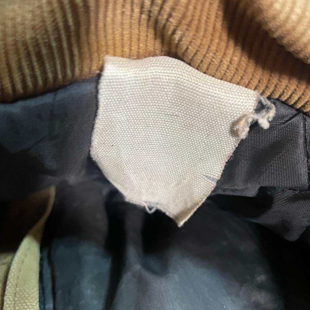 80s Carhartt USA製 トラディショナルジャケット 短丈 襤褸