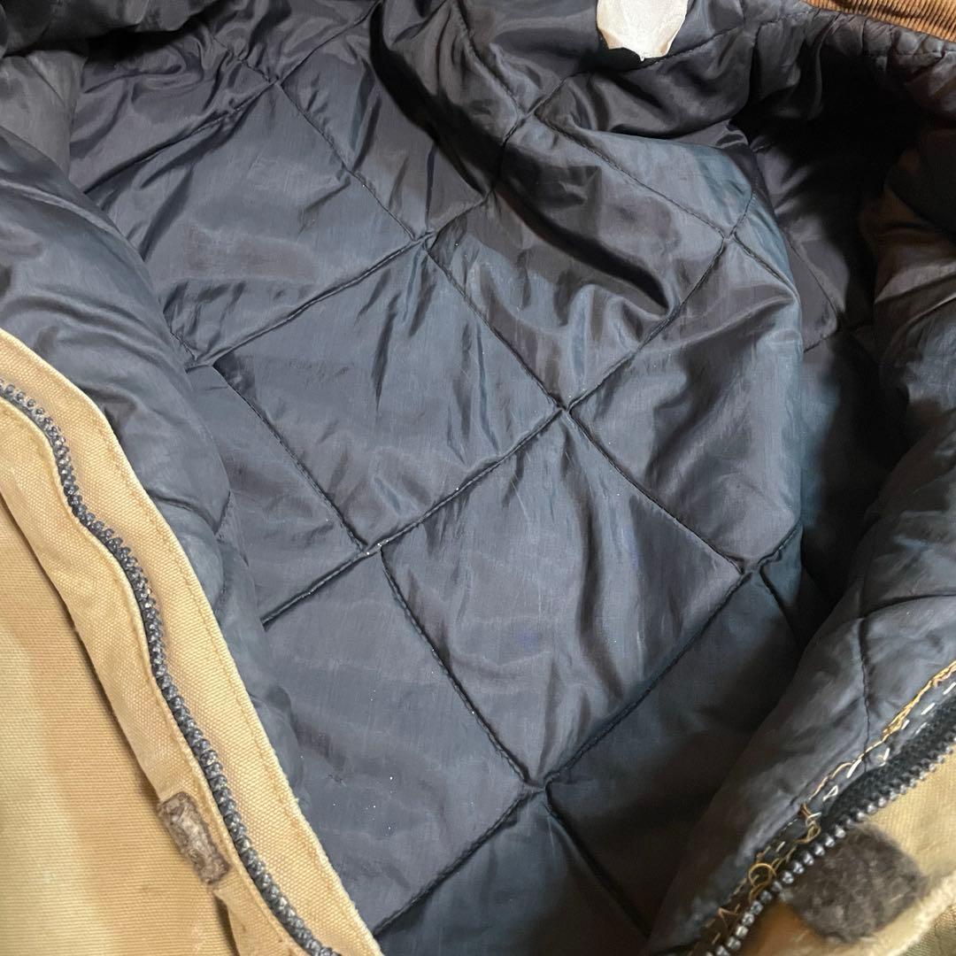 80s Carhartt USA製 トラディショナルジャケット 短丈 襤褸