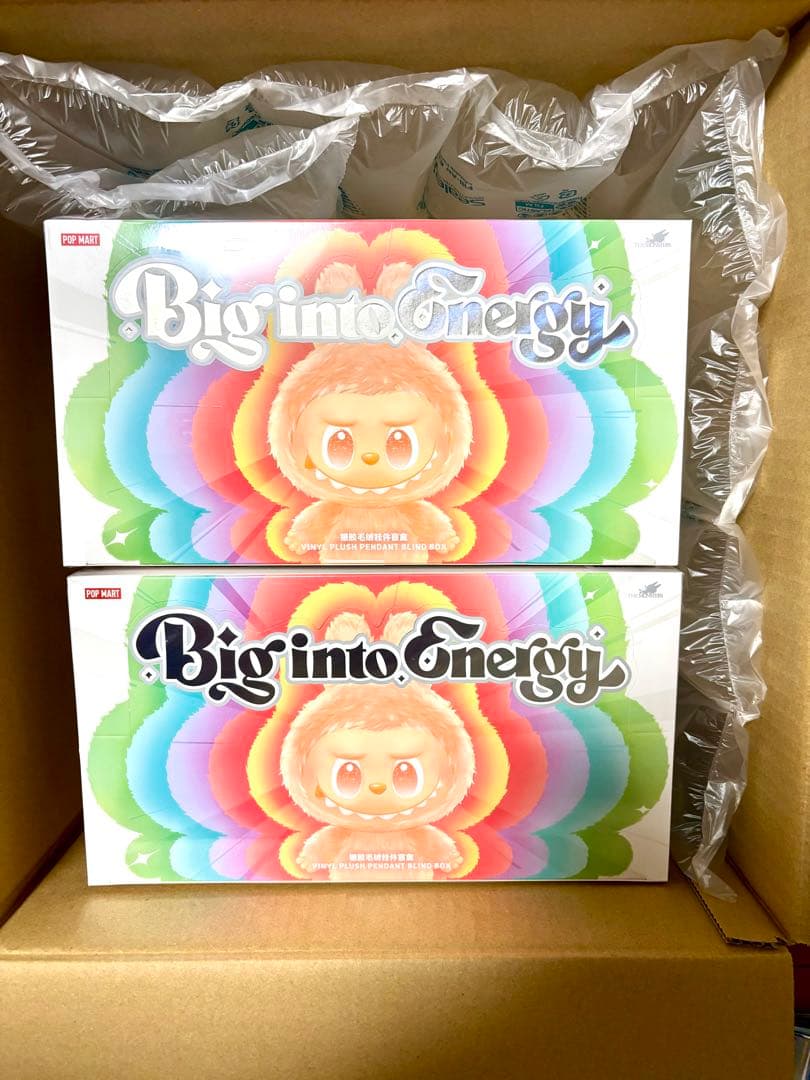 正規品　LABUBU Big into Energy アソート　box