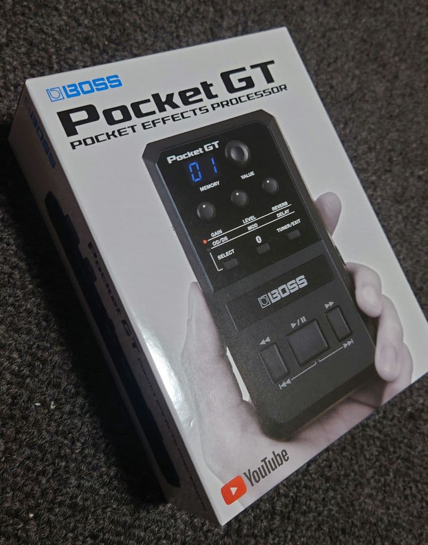 boss pocket GT マルチエフェクター 新品 ポケットGT