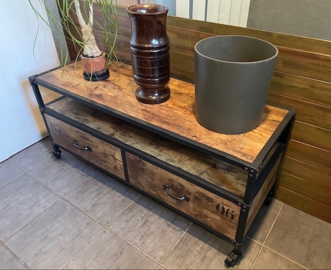 みちょっちん■KULTクルト インダストリアル テレビ台/TVボード