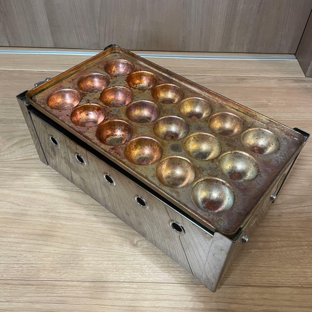 たこ焼き器　銅　天然ガス　たこ焼き　山下金物