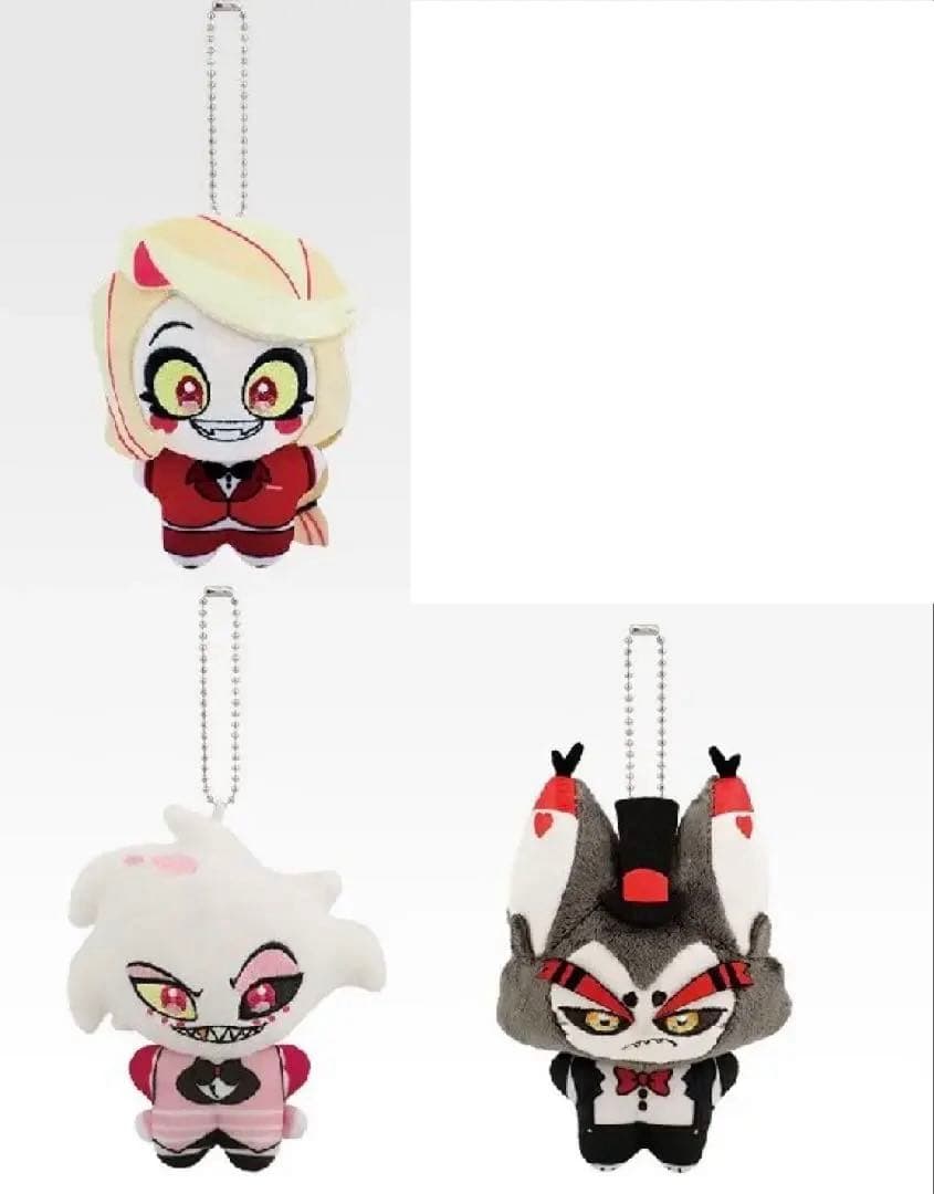 ハズビンホテル　きららいず　ぬいぐるみ　一番くじ　アラスター　エンジェルダスト