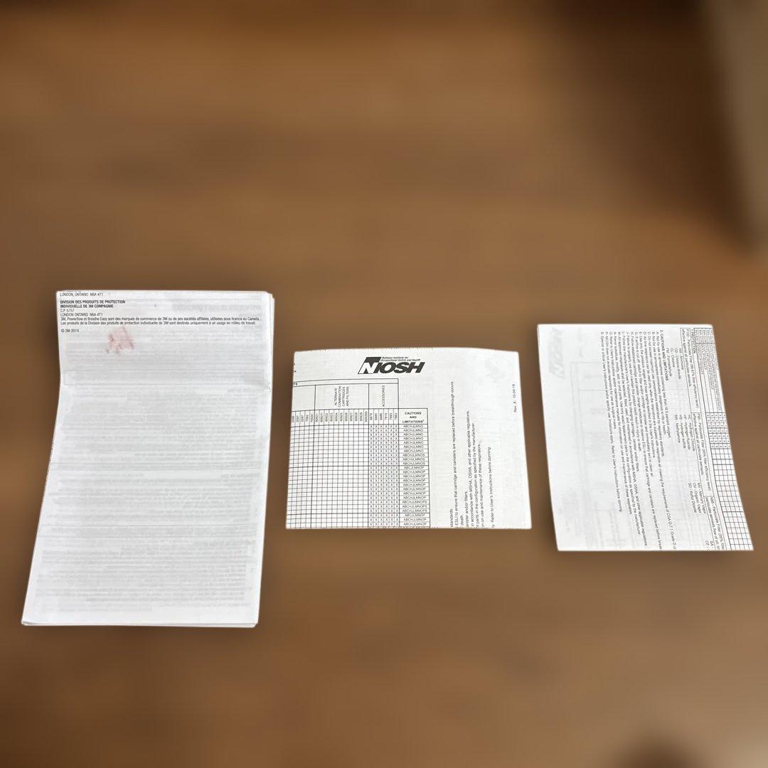 未使用　米軍放出品　3M 6800 FULL FACEPIECE MEDIUM