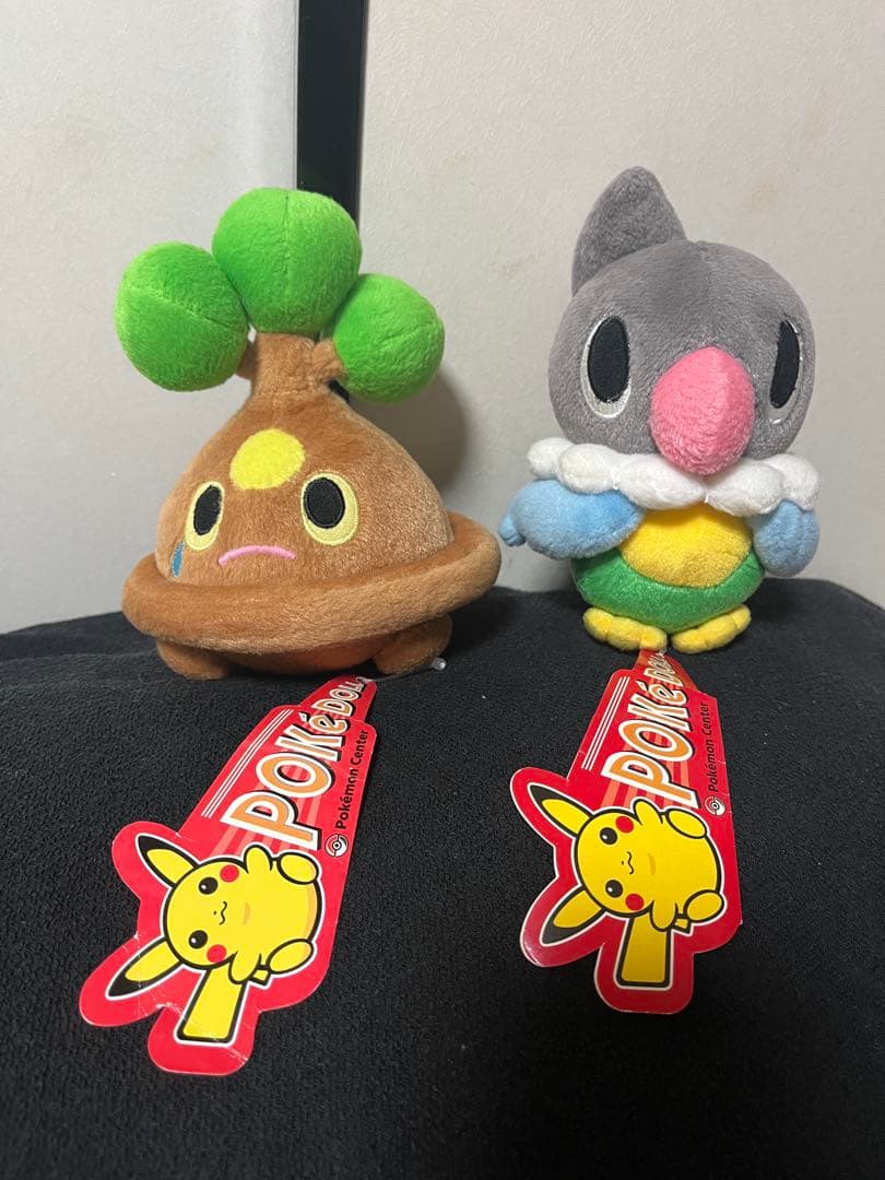 ポケドール　ウソハチ ペラップ　ポケモンぬいぐるみ　タグ付き