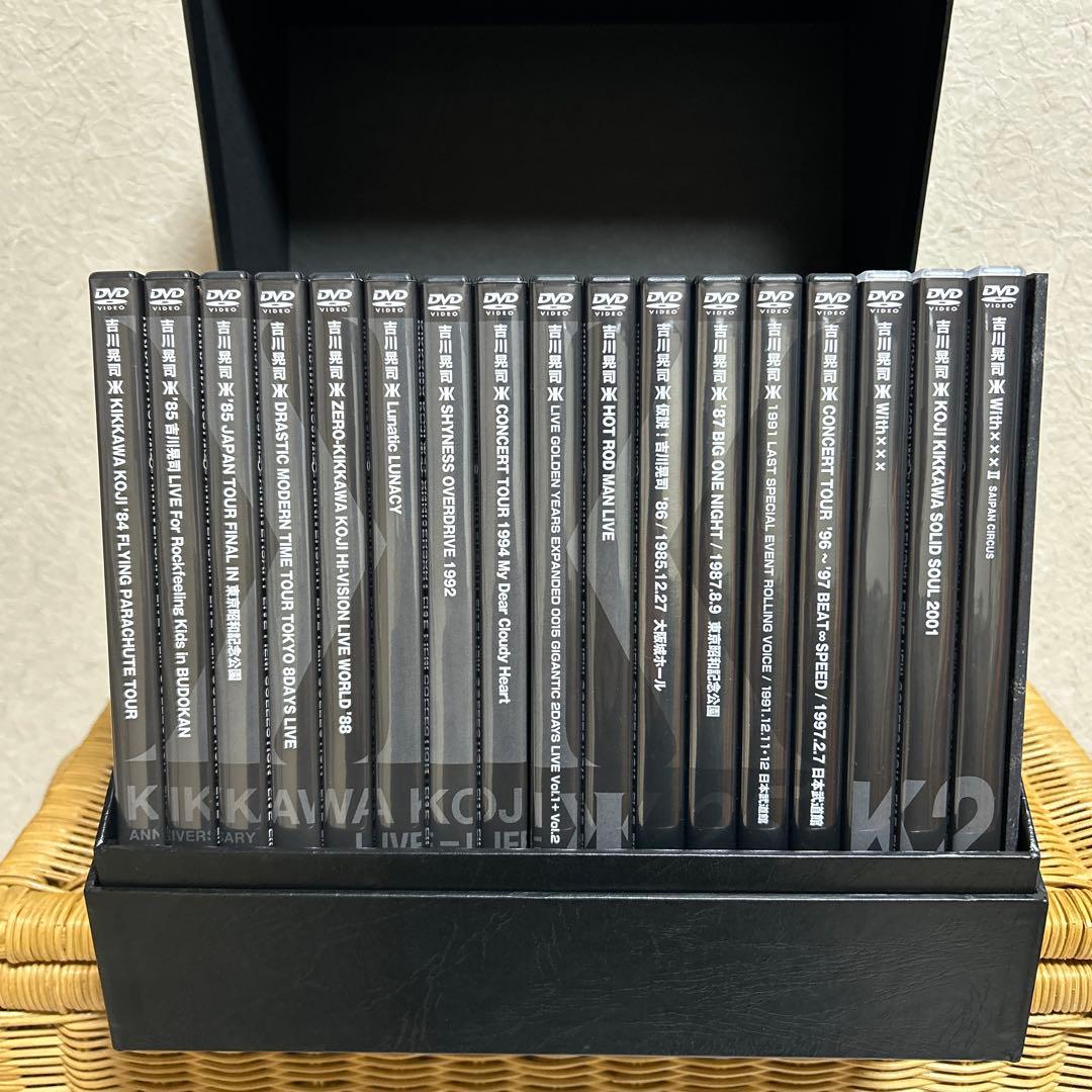 吉川晃司 25周年記念 DVD-BOX 17枚セット　FC限定盤