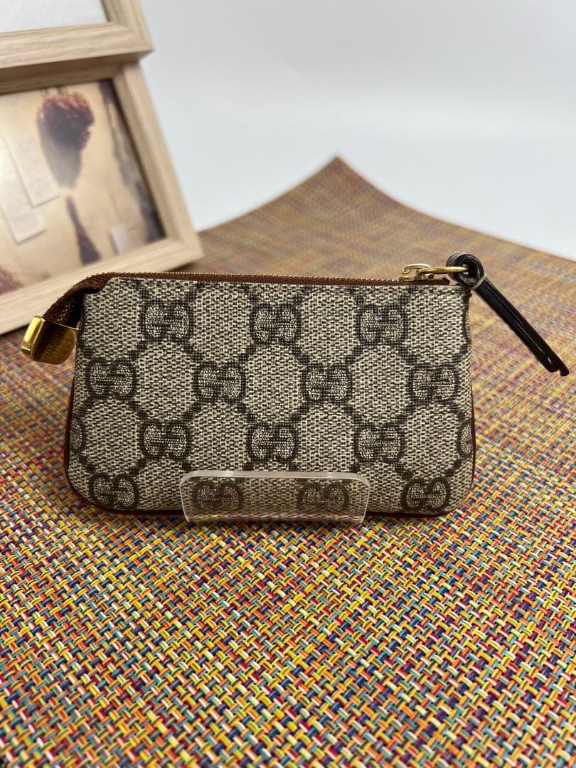✨極美品✨GUCCI グッチ　GGスプリーム　オフィディア 小銭入れ キーリング