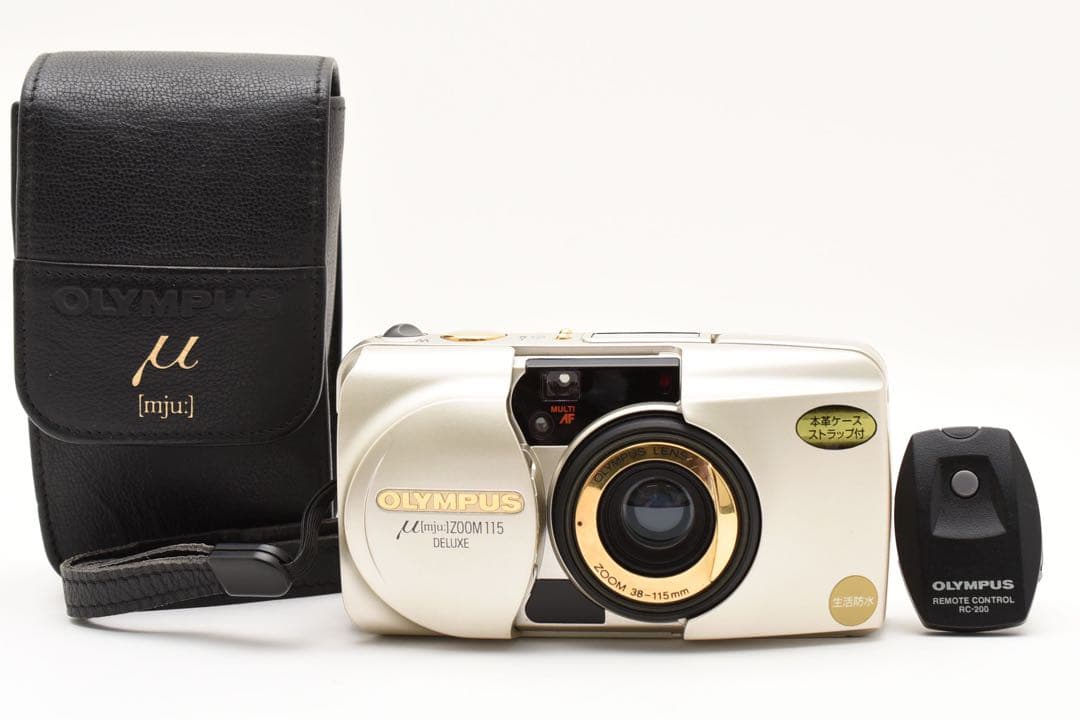 #206★美品★ OLYMPUS mju ZOOM115 DELUXE
