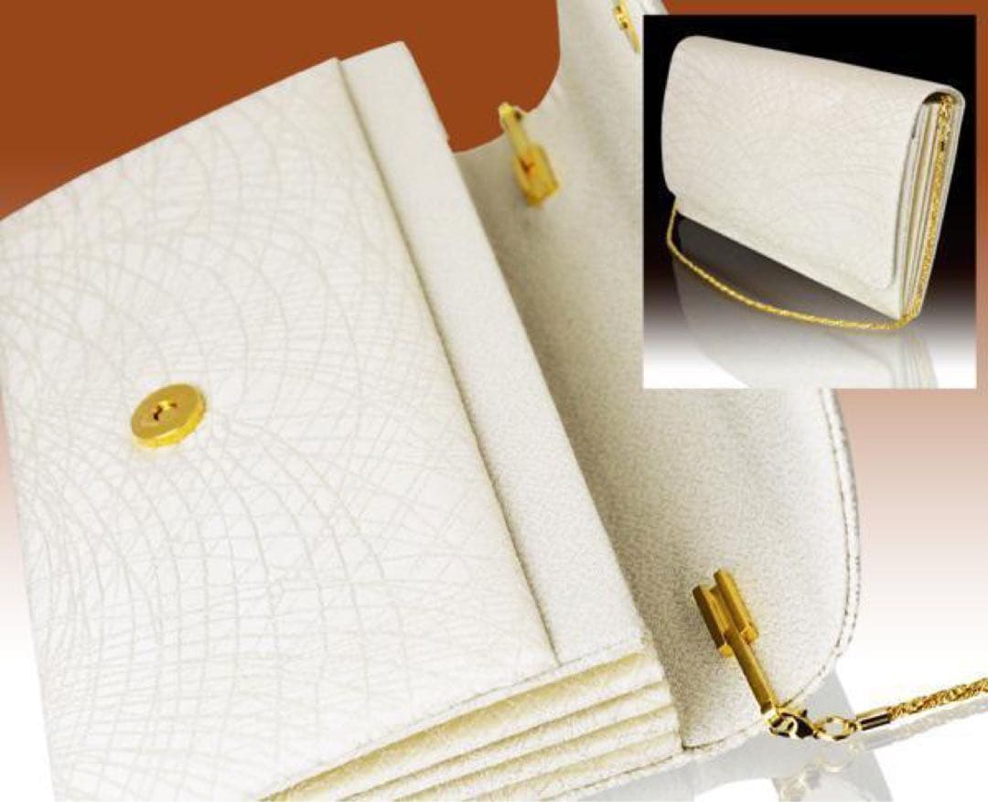 京都発　錦匠　龍村織物　/　クラッチバック　春正芒文錦　✨【日本製】【新品】✨