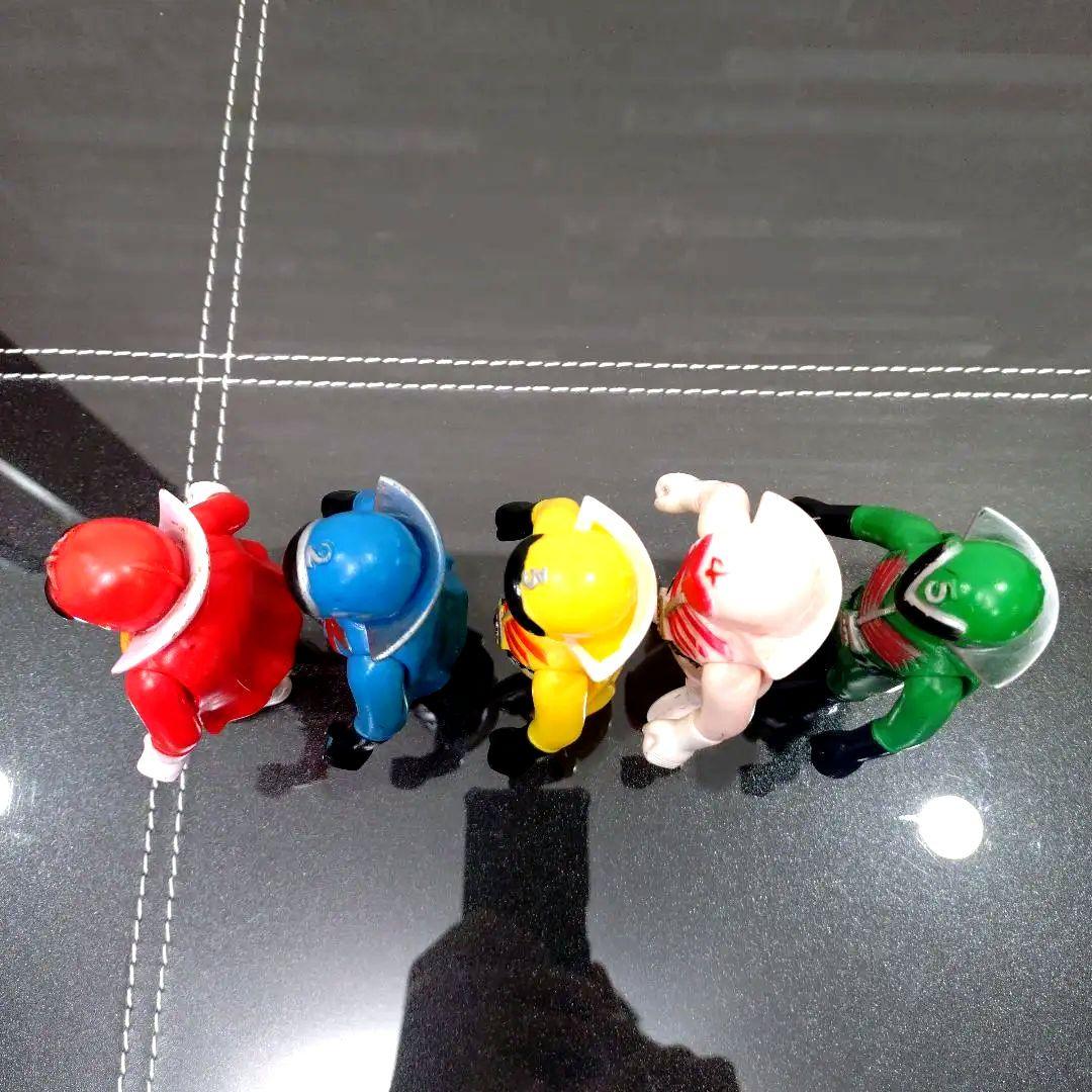 ★☆★当時物美品　ポピー　ゴレンジャー　フィギュア5体セット★☆★