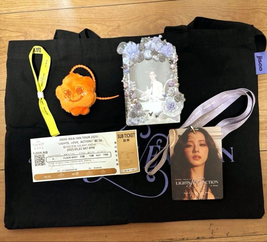 BLACKPINK ジス JISOO マカオfm限定直筆サインイン入り7点セット