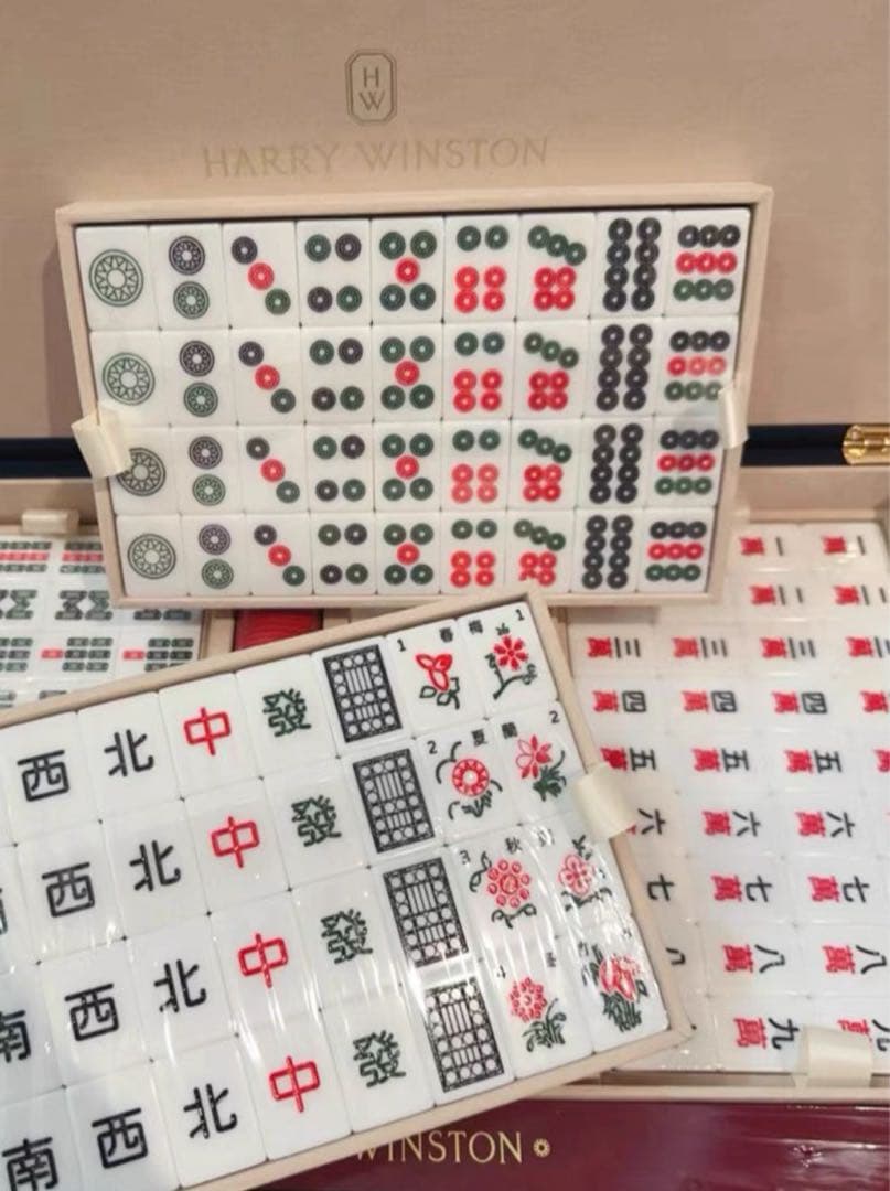 HARRY WINSTON 麻雀セット ドラゴンデザイン